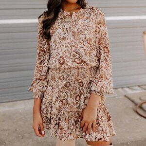 Fate Make It Happen Ruffle Dress